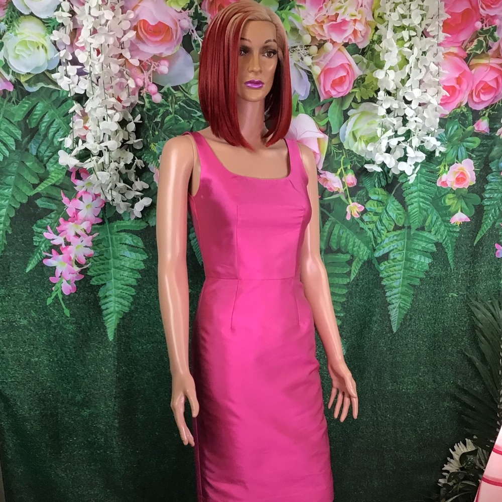 S.I.L.K fuchsia mini dress